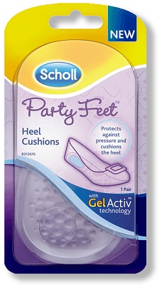 PLANTARE ORTOPEDICO SCHOLL PARTY FEET GEL ACTIVE TALLONE - Farmaciapacini.it