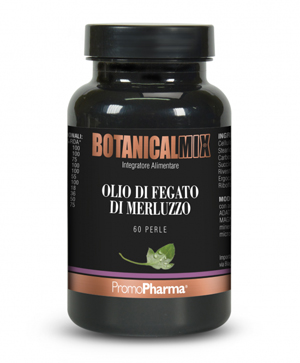 OLIO DI FEGATO DI MERLUZZO BOTANICAL MIX 60 PERLE - Farmaciapacini.it