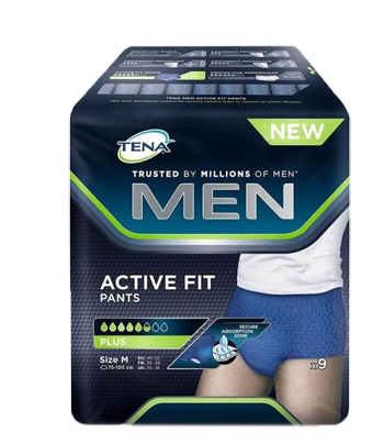 PULL UP UOMO TENA MEN PANTS ACTIVE FIT M 9 PEZZI - Farmaciapacini.it