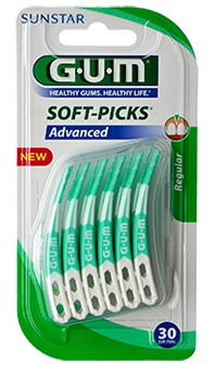 GUM SOFTPICKS ADVANCE SCOVOLINO LARGE GOMMA 30 PEZZI - Farmaciapacini.it
