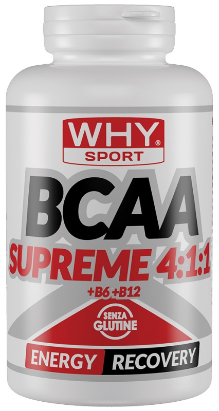 WHYSPORT BCAA SUPREME 4:1:1 + B6 + B12 200 COMPRESSE - Farmaciapacini.it