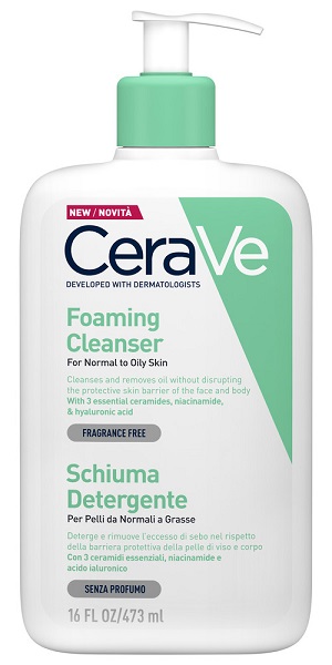 CERAVE SCHIUMA DETERGENTE VISO 473 ML - Farmaciapacini.it