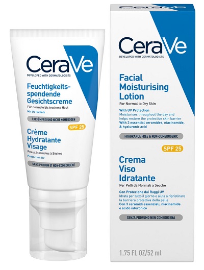CERAVE CREMA VISO IDRATANTE SPF25 52 ML - Farmaciapacini.it