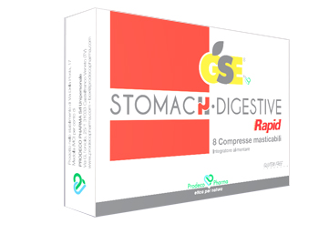 GSE STOMACH DIGESTIVE RAPID 8 COMPRESSE - Farmaciapacini.it