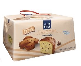 NUTRIFREE COLOMBA CON GOCCE DI CIOCCOLATO SENZA LATTOSIO 550 G - Farmaciapacini.it