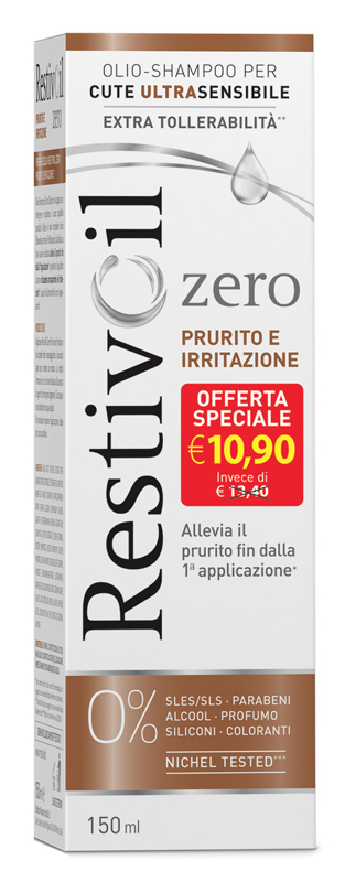 RESTIVOIL ZERO PRURITO E IRRITAZIONE OFFERTA SPECIALE 150 ML - Farmaciapacini.it