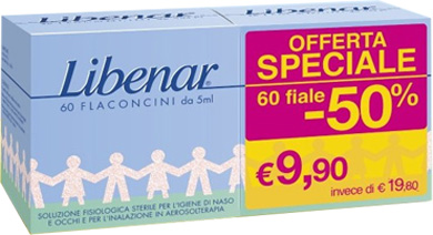 FIALE MONODOSE LIBENAR 60 PEZZI DA 5 ML - Farmaciapacini.it