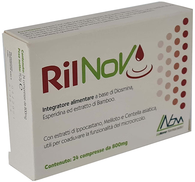 RILNOV 24 COMPRESSE 800 MG - Farmaciapacini.it
