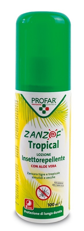 ZANZOF TROPICAL FORTE SPRAY DEET 19,5% 100 ML PROFAR - Farmaciapacini.it
