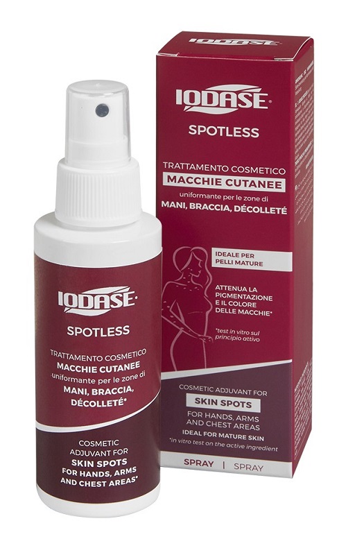 IODASE SPOTLESS TRATTAMENTO AGE SPOTS MANI BRACCIA DECOLLETE SPRAY 100 ML - Farmaciapacini.it