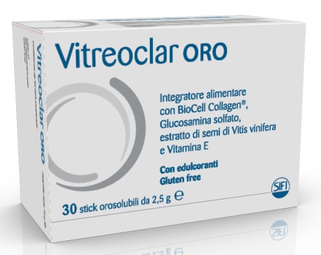 VITREOCLAR ORO 30 BUSTINE OROSOLUBILI DA 2,5 G    - Farmaciapacini.it