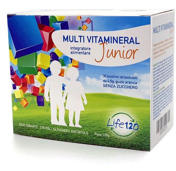 MULTI VITAMINERAL JUNIOR 30 BUSTINE - Farmaciapacini.it