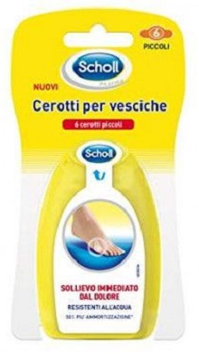 SCHOLL CEROTTI PER VESCICHE PICCOLI 6 PEZZI - Farmaciapacini.it