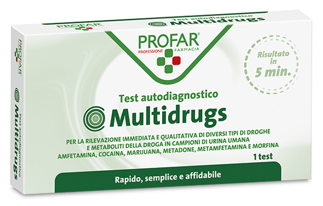 TEST MULTIDRUGS 1 TEST PROFAR - Farmaciapacini.it