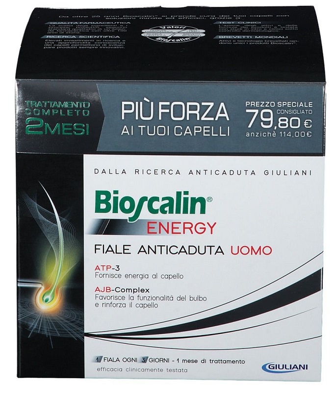 BIOSCALIN ENERGY FIALE DOPPIA TAGLIO PREZZO - Farmaciapacini.it