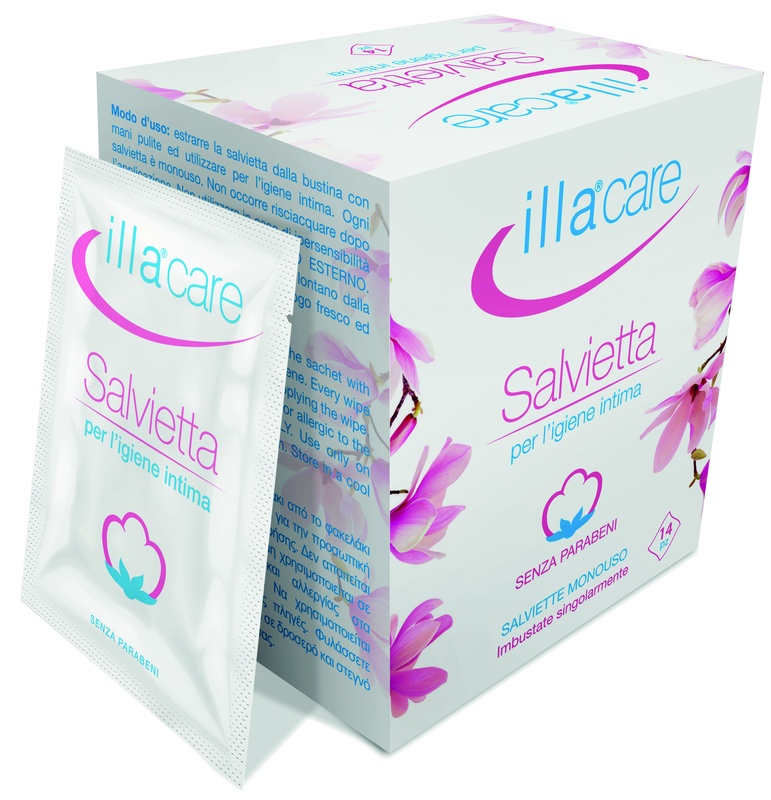 ILLA CARE SALVIETTA INTIMA 14 PEZZI - Farmaciapacini.it