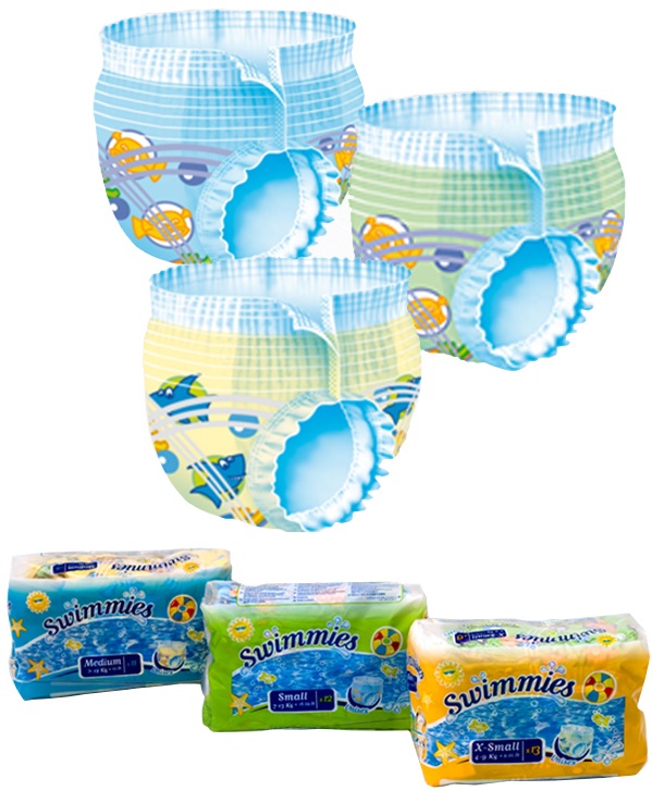 SWIMMIES PANNOLINO PANTS S3 12 KG+ TAGLIA M 11 PEZZI - Farmaciapacini.it