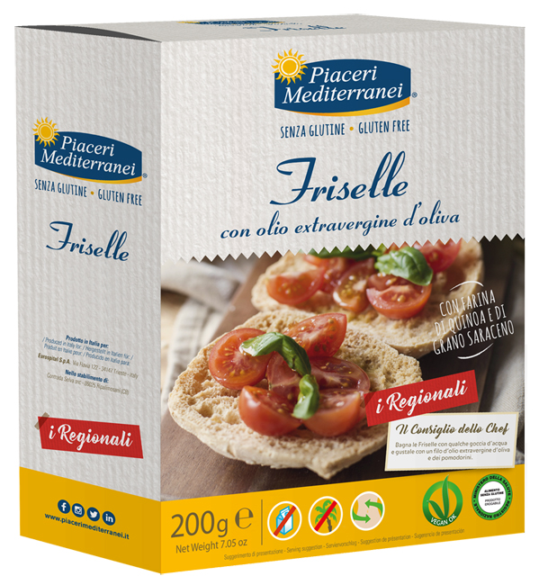 PIACERI MEDITERRANEI FRISELLE 200 G - Farmaciapacini.it