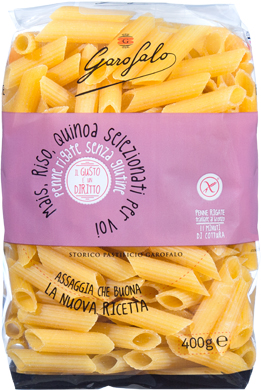 GAROFALO PENNE RIGATE SENZA GLUTINE 400 G - Farmaciapacini.it
