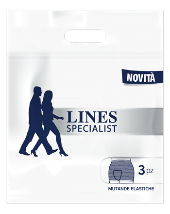 LINES SPECIALIST MUTANDA ELASTICA MM 3 PEZZI - Farmaciapacini.it