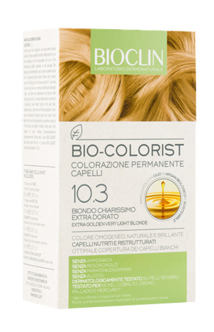 BIOCLIN BIO COLORIST 10,3 BIONDO CHIARISSIMO EXTRA DORATO - Farmaciapacini.it