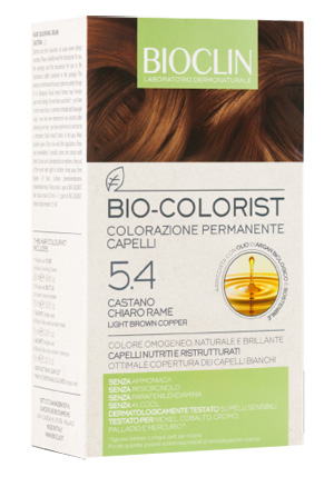 BIOCLIN BIO COLORIST 5,4 CASTANO CHIARO RAME - Farmaciapacini.it