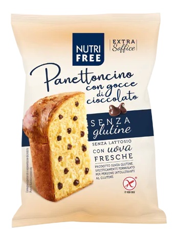 NUTRIFREE PANETTONCINO GOCCE DI CIOCCOLATO 100 G - Farmaciapacini.it