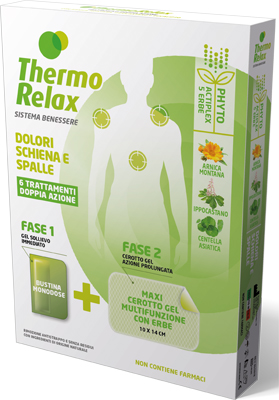 THERMORELAX PHYTO GEL DOLORI SCHIENA E SPALLE FASE 1 GEL SOLLIEVO IMMEDIATO  - Farmaciapacini.it