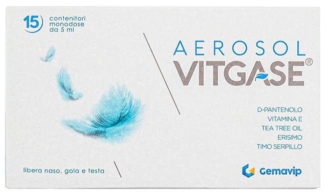 VITGASE AEROSOL 15 FLACONCINI 5 ML - Farmaciapacini.it