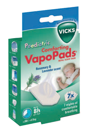 VICKS VAPOPADS ROSEMARY & LAVENDER SCENTE 7 PEZZI - Farmaciapacini.it