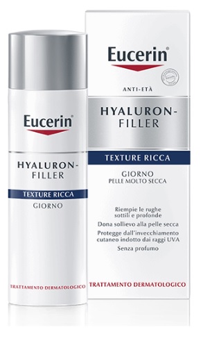 EUCERIN HYALURON-FILLER TEXTURE RICCA GIORNO 50 ML - Farmaciapacini.it
