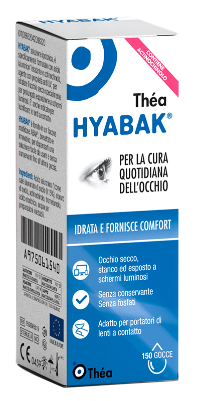 SOLUZIONE OFTALMICA MULTIDOSE HYABAK 5 ML - Farmaciapacini.it