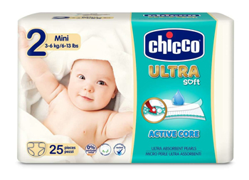 CHICCO PANNOLINO ULTRA CHICCHO MINI 25 X 10 - Farmaciapacini.it