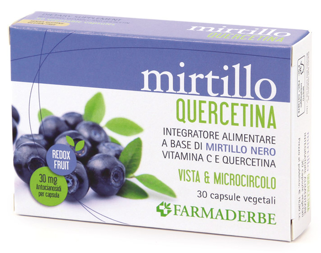 MIRTILLO QUERCETINA 30 CAPSULE - Farmaciapacini.it