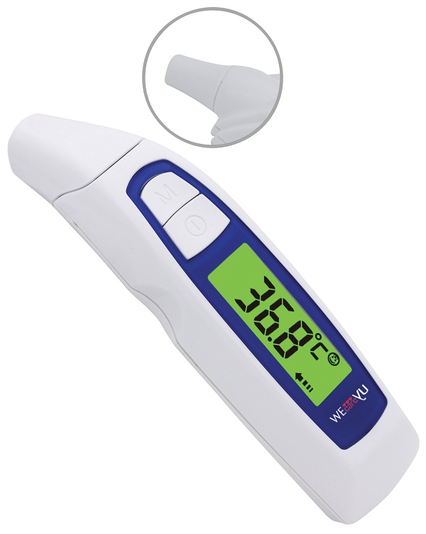 TERMOMETRO FRONTE ORECCHIO OGGETTI WECAREYU FEVER MULTIUSE 1 PEZZO - Farmaciapacini.it