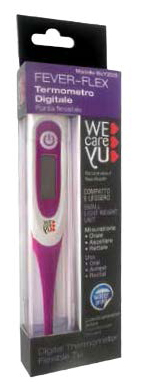TERMOMETRO DIGITALE FLESSIBILE WECAREYU FEVER FLEX TERM 1 PEZZO - Farmaciapacini.it