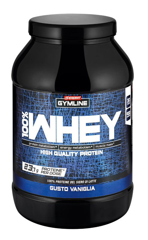 GYMLINE 100% WHEY CONCENTRATE VANIGLIA 900 G - Farmaciapacini.it