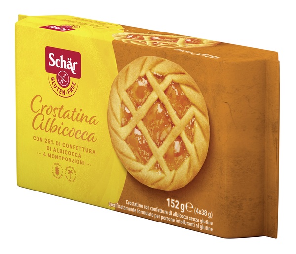 SCHAR CROSTATINA ALBICOCCA 4 X 38 G - Farmaciapacini.it