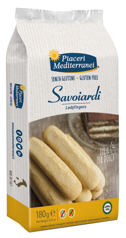 PIACERI MEDITERRANEI SAVOIARDI 180 G - Farmaciapacini.it