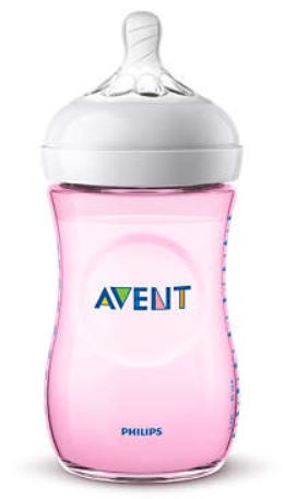 AVENT BIBERON NATURAL PP 260ML ROSA SINGLE PACK - Farmaciapacini.it