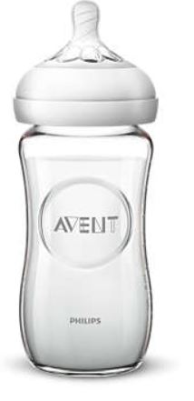 AVENT BIBERON NATURAL VETRO 240ML - Farmaciapacini.it