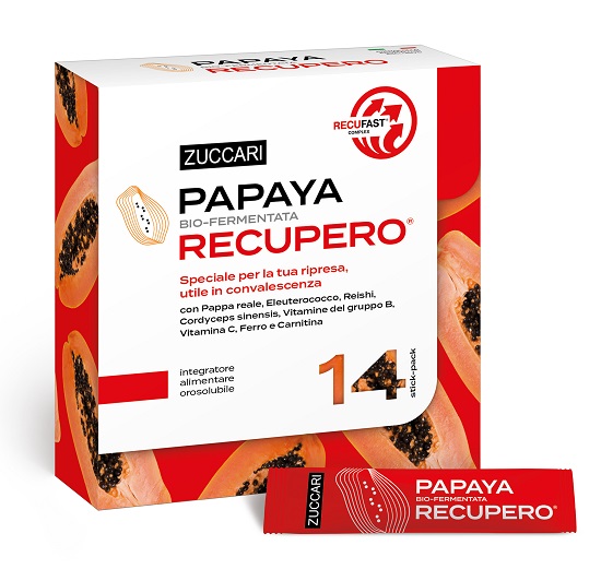 PAPAYA RECUPERO 14 STICKS - Farmaciapacini.it