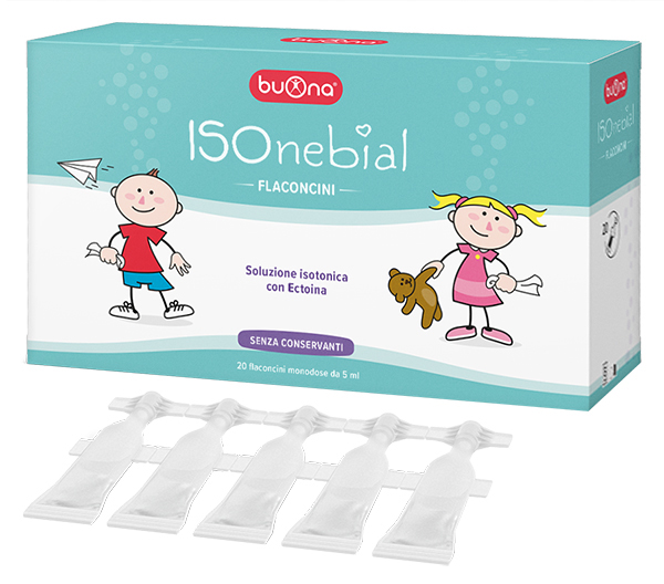 ISONEBIAL SOLUZIONE ISOTONICA 0,9% CON AGGIUNTA DI ECTOINA 20 FLACONCINI MONODOSE 5 ML - Farmaciapacini.it