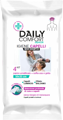DAILY COMFORT SENIOR PANNI SHAMPOO 4 PEZZI - Farmaciapacini.it