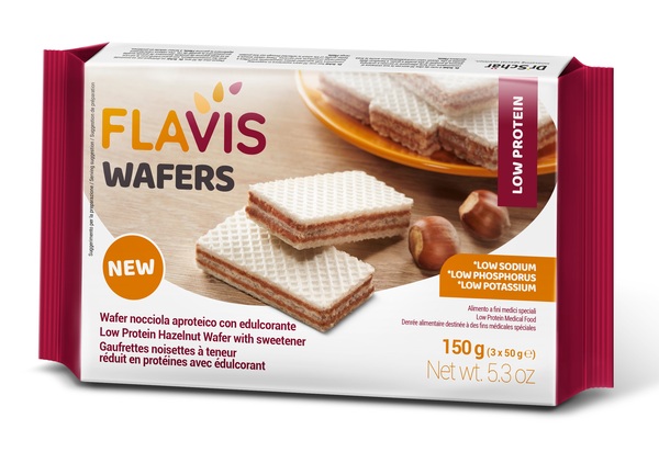 MEVALIA FLAVIS WAFER NOCCIOLA 150 G - Farmaciapacini.it
