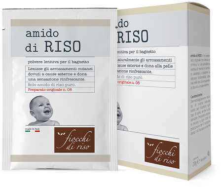 FIOCCHI DI RISO AMIDO DI RISO POLVERE LENITIVO 100 G - Farmaciapacini.it