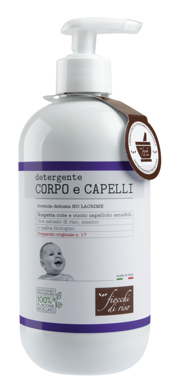 FIOCCHI DI RISO DETERGENTE CAPELLI E CORPO 400 ML - Farmaciapacini.it