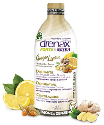 DRENAX FORTE PLUS GINGER LEMON 750 ML - Farmaciapacini.it