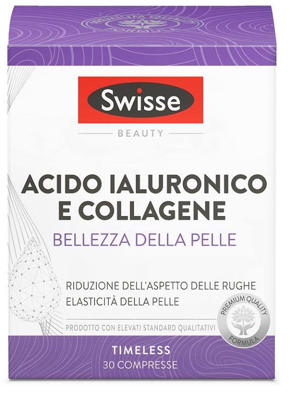 Swisse Acido Ialuronico Collagene - Bellezza e Idratazione della Pelle | 30 Compresse - Farmaciapacini.it