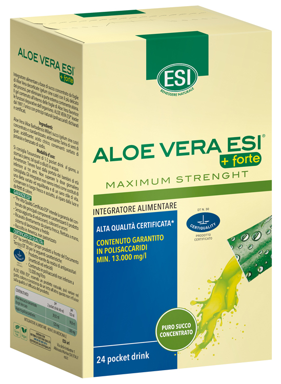 ESI ALOE VERA SUCCO + FORTE 24 POCKET DRINK - Farmaciapacini.it